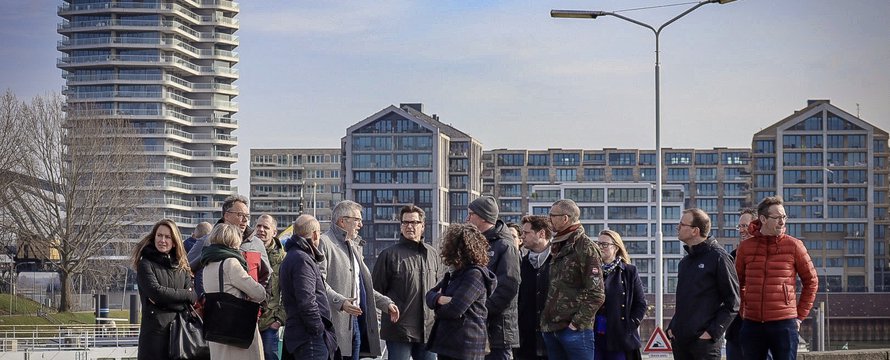 Waalfront Nijmegen - bezoek (Wouter Jan Verheul)