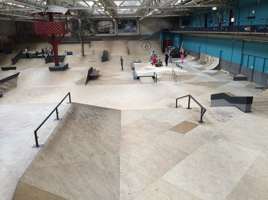 Skatehal Area 51 in Strijp S, Eindhoven