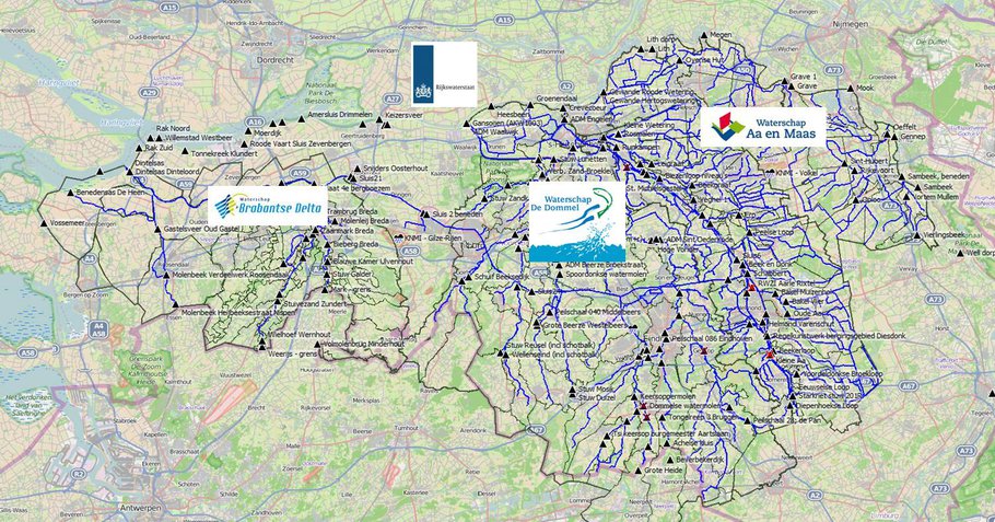 Monitoring van neerslag in Noord-Brabant