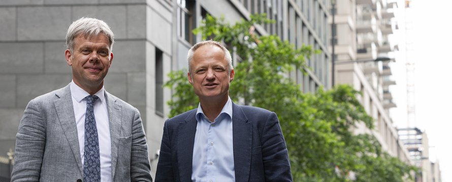 Co Verdaas en Emiel Reiding_ Beeld Henriëtte Guest