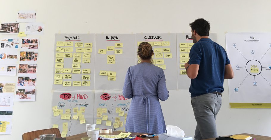 Co-creatieve ambitiesessie van De Plekkenmakers.