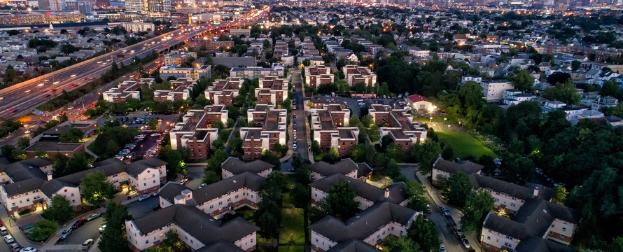 SHA Mystic Development - Twilight" (CC BY-SA 2.0) by Eric Kilby