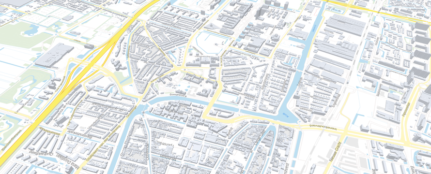 Screenshot 3D BAG Viewer - Delft