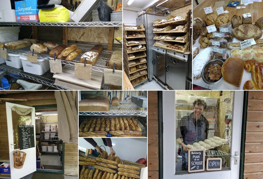 Bakkerij in een woonwijk