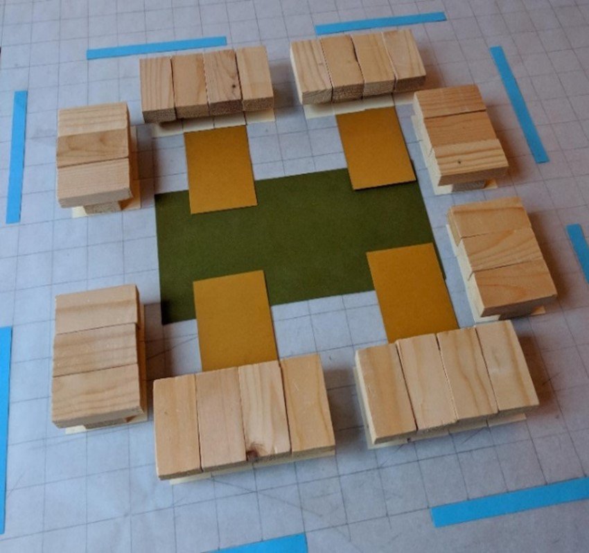 Architectonische ruimtelijke opzet