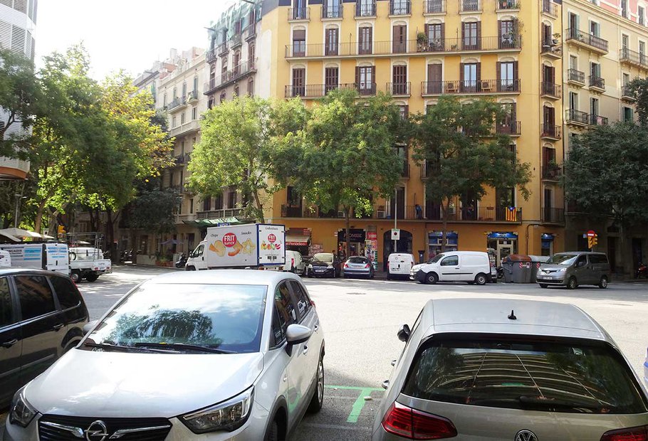 Plein in Barcelona