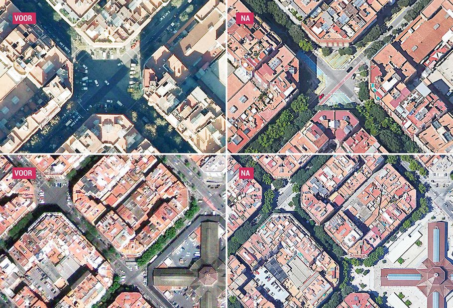 Barcelona's transformatie van boven