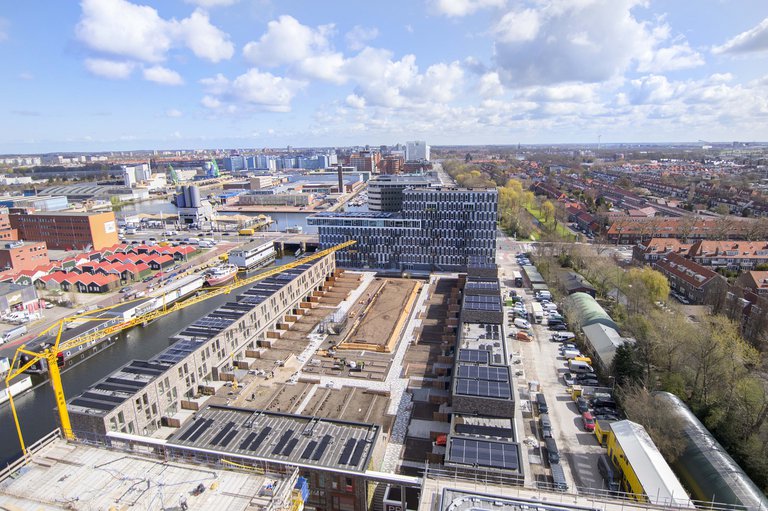 Binck Eiland luchtfoto