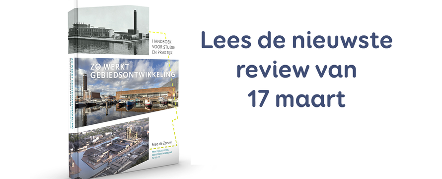 Boek 'Zo werkt gebiedsontwikkeling'  Gebiedsontwikkeling.nu