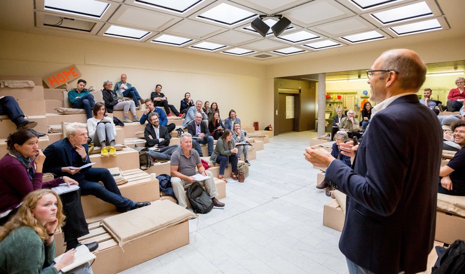 Masterclass tijdens tentoonstelling Places of Hope