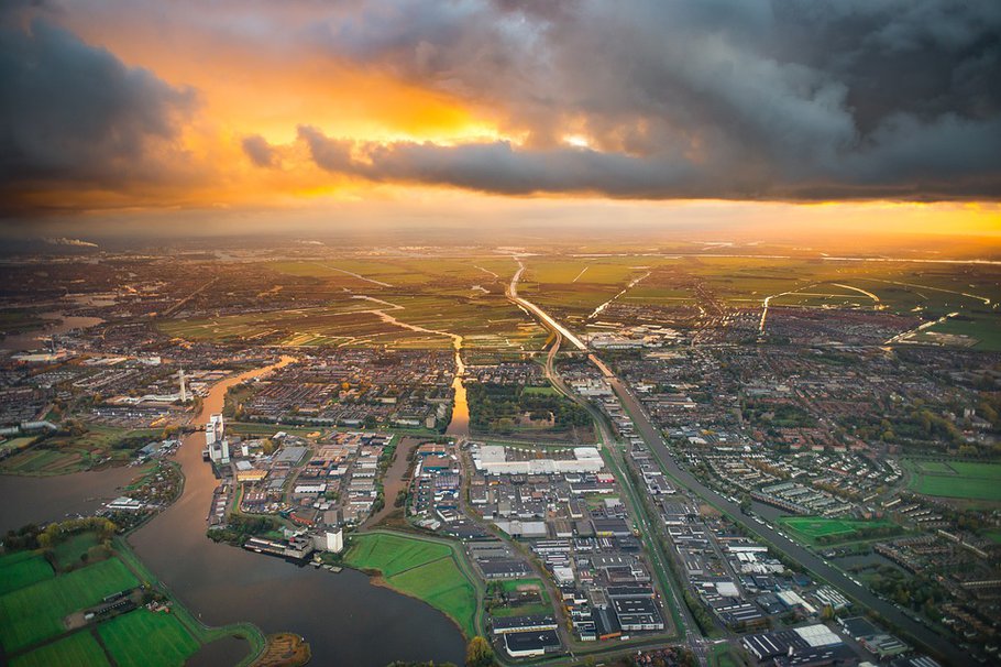 Wieringen luchtfoto