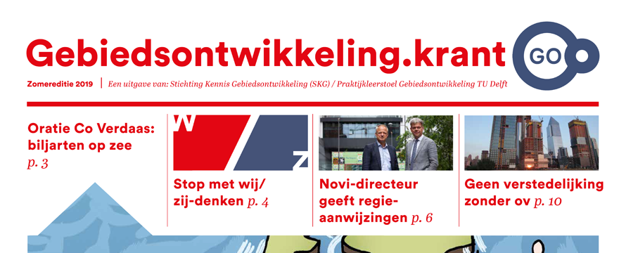Gebiedsontwikkeling.krant - Zomereditie 2019 cover