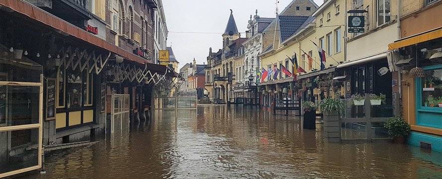Geul overstroming, juli 2021