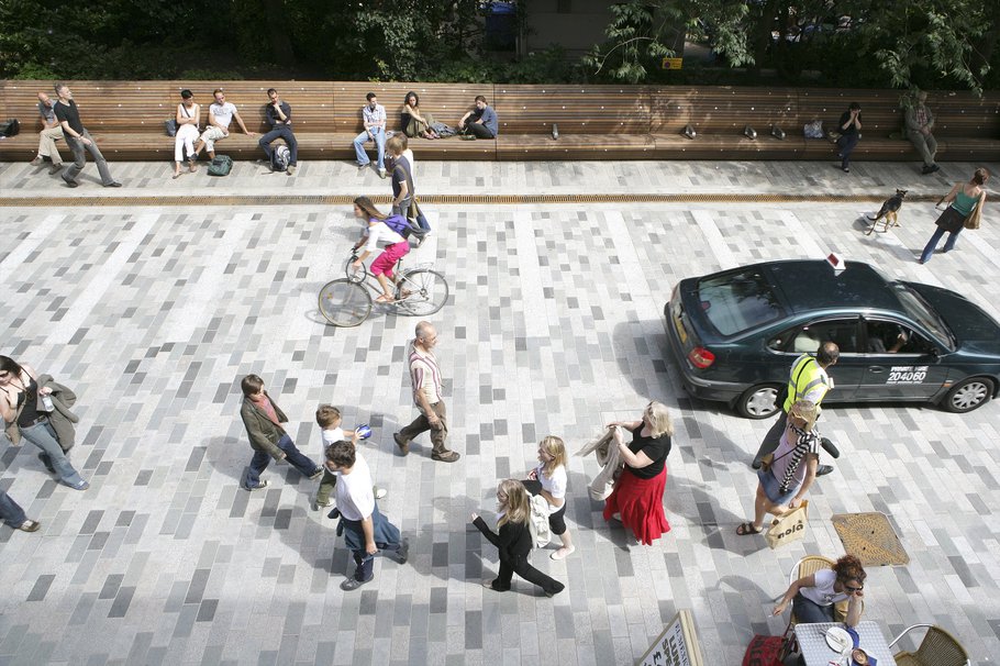 Herstructurering openbare ruimte in Brighton
