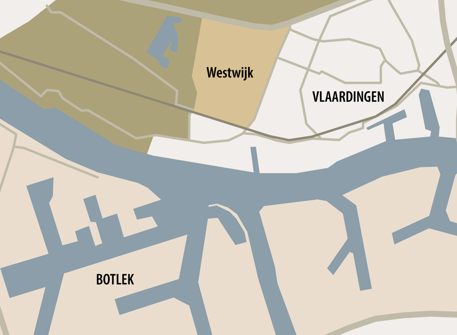 Kaart van Westwijk, Vlaardingen