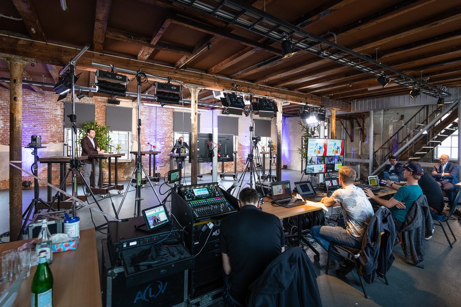 Achter de schermen bij de SKG studio