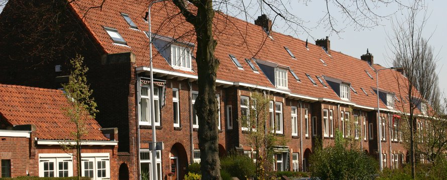Leiden rijtjeshuizen