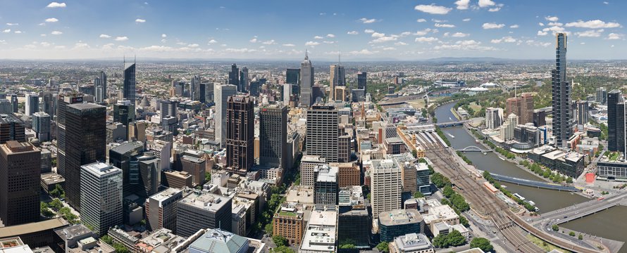 Melbourne Skyline Wikimedia Commons