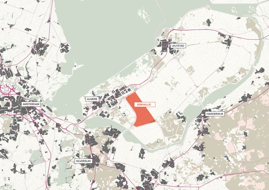 Eemvallei Stad Plattegrond