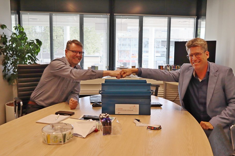 Overhandiging van de Toolbox Slimme Stad