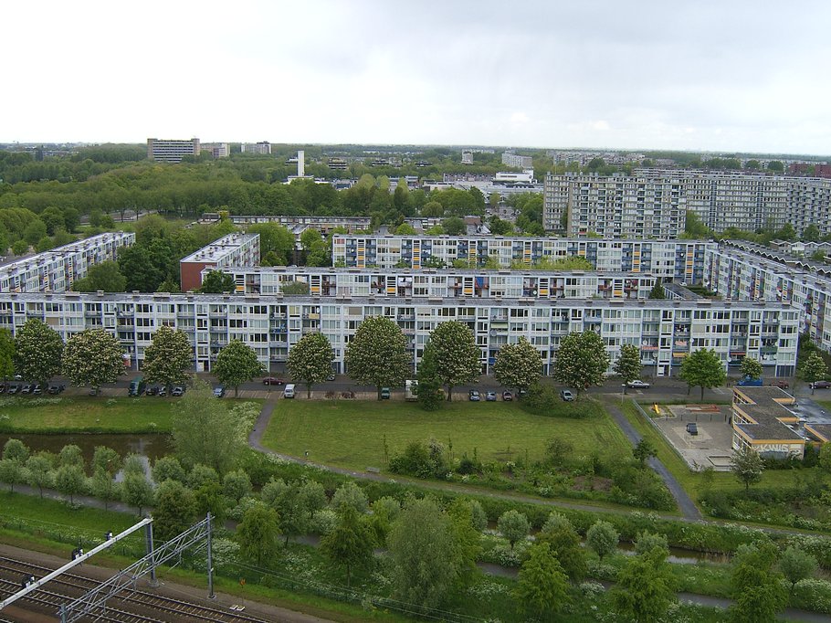 Overvecht Zuid: Overvecht Spoorzone