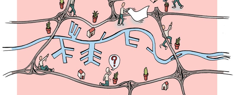 Illustratie Ring Rotterdam - GO Krant zomer 2021