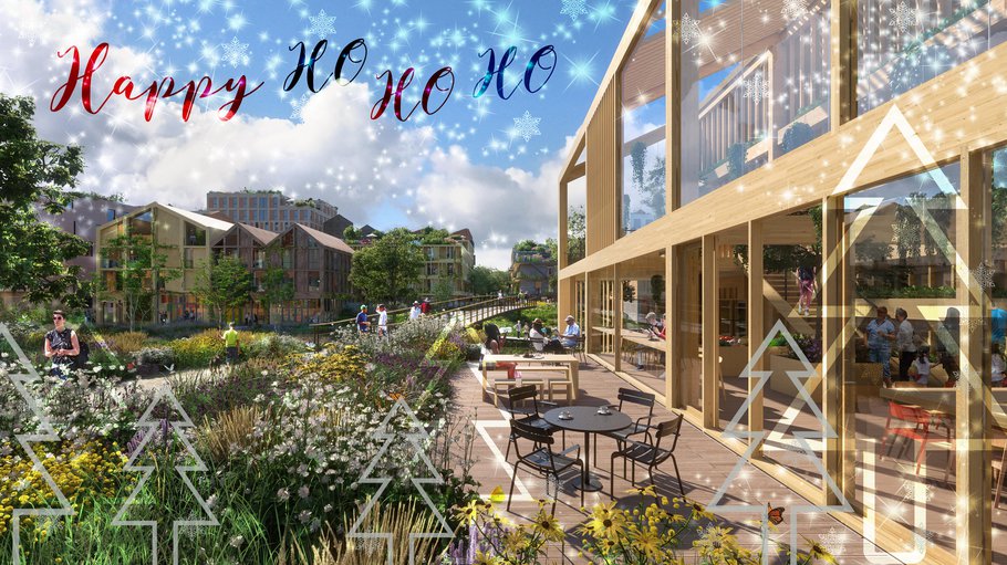 Park Valley, Diemen - kerstbewerking