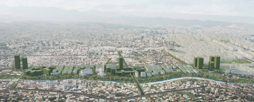 Riverside Tirana (Credits: Stefano Boeri Architetti)