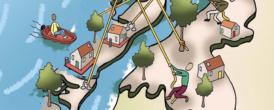 Illustratie Klimaatverandering en Gebiedsontwikkeling