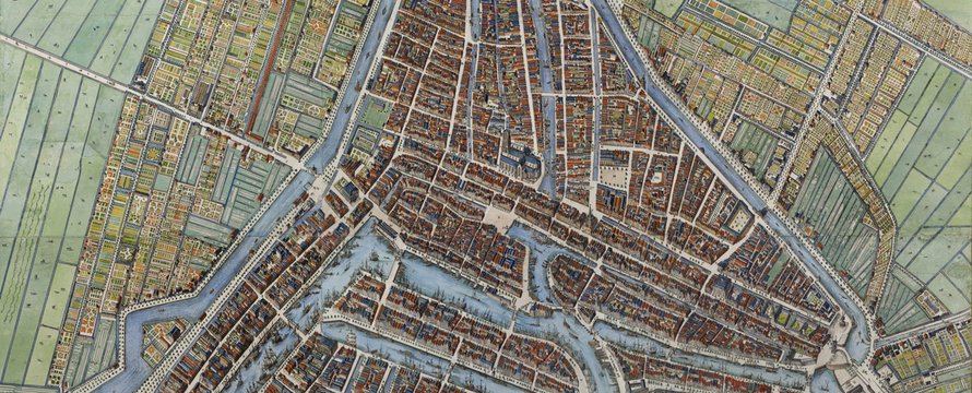 ROTTERDAM MET AL SYN GEBOUWEN (1694)