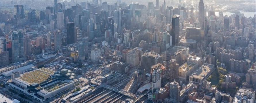 Far West Side voorafgaand aan de bouw van Hudson Yards