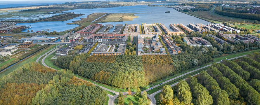 Luchtfoto Noorderplassen - Almere