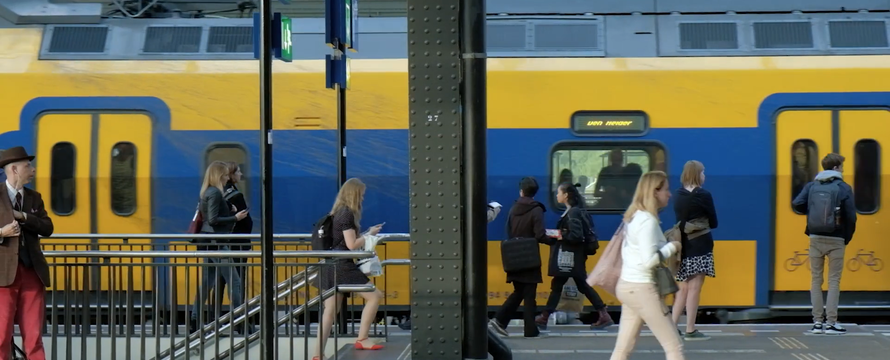 Trein NS amsterdam centraal