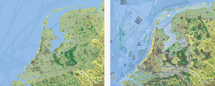 Nederland in 2020 en 2120 | WUR