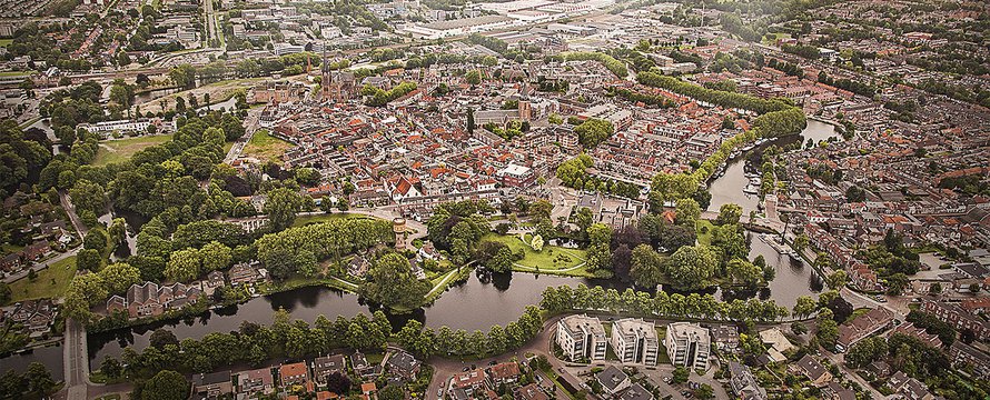Woerden centrum luchtfoto -> Woerrden Marketing, 2013