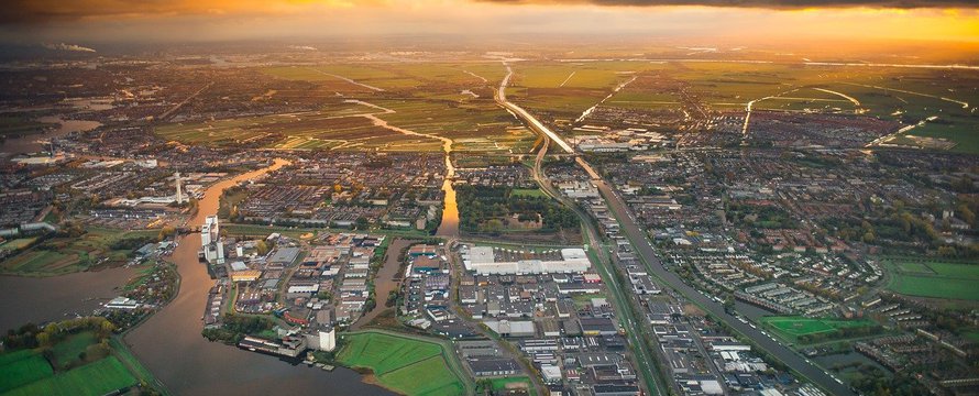 Luchtfoto Nederland, Rudy and Peter Skitterians via Pixabay