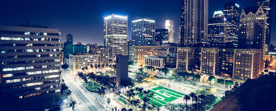 city lights night