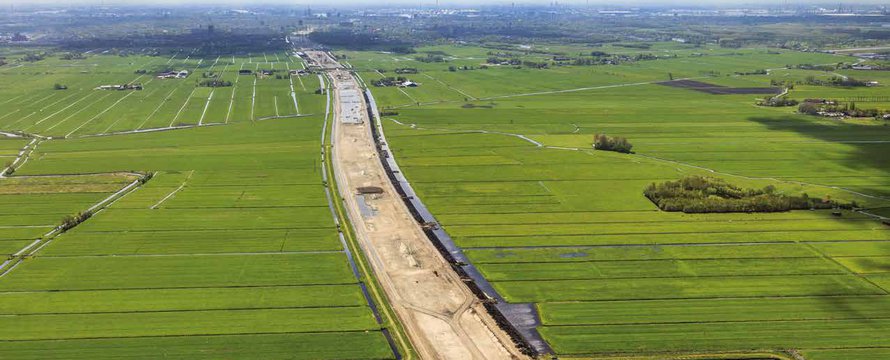 A4 snelweg Delft Schiedam