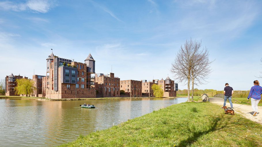 Haverleij (Den Bosch) is gebiedsontwikkeling met het landschap, maar het landschap zelf is ook ontwikkeld