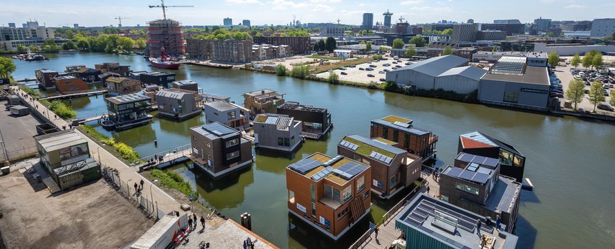 Overzichtsfoto Schoonschip Amsterdam