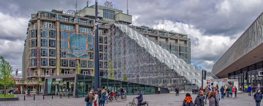 Rotterdam trap groothandelsgebouw