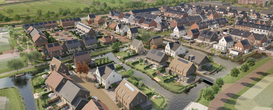 Ons Dorp Hardinxveld-Giessendam vogelvlucht
