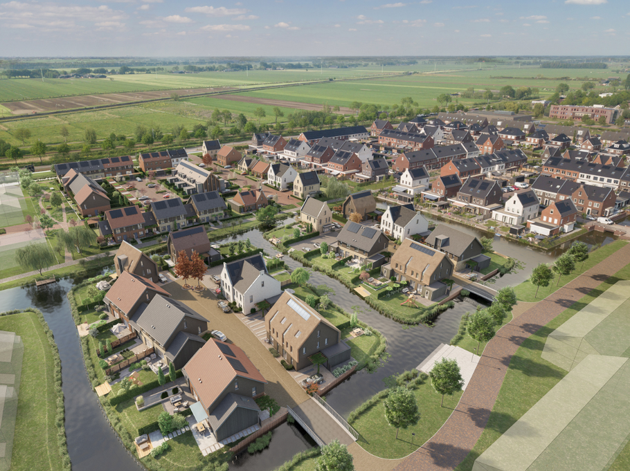 Ons Dorp Hardinxveld-Giessendam vogelvlucht