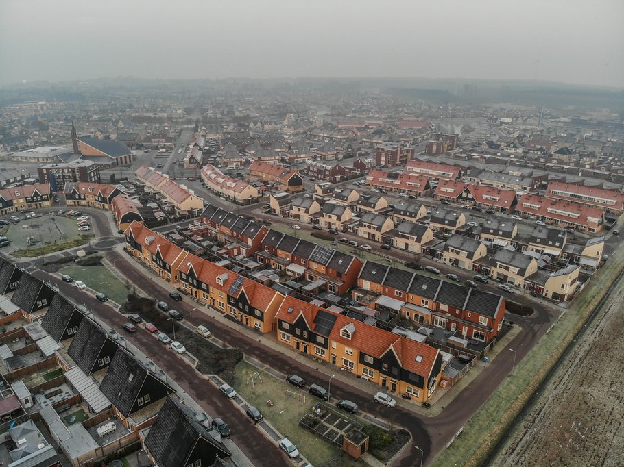 Luchtfoto Urk