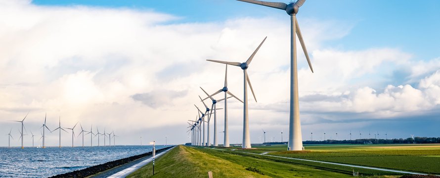 Windmolenpark Nederland