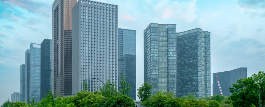 Hoogbouw skyline