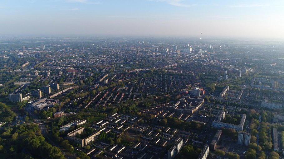Luchtfoto Overvecht, Utrecht