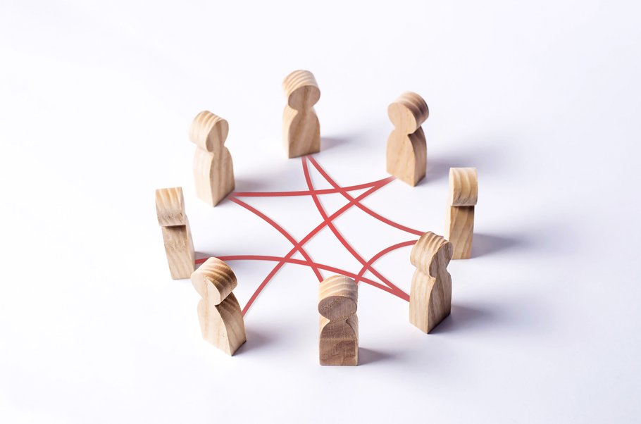 Abstracte weergave van participatie