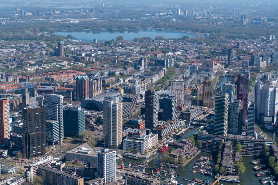 Luchtfoto Rotterdam, Kralingse plas