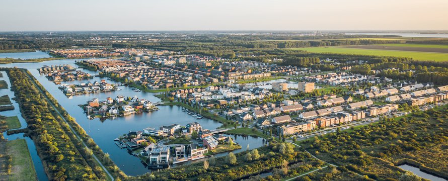 woonwijk in de Noorderplassen, Almere